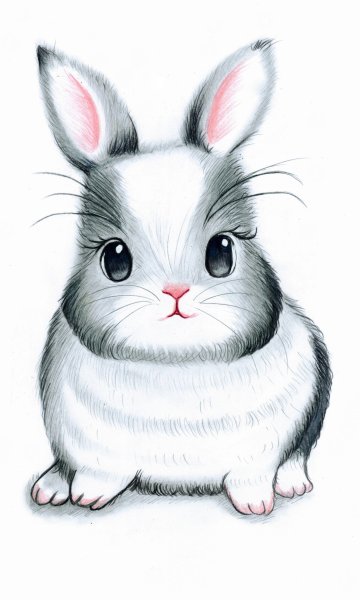 Милые Зайчата мультяшные