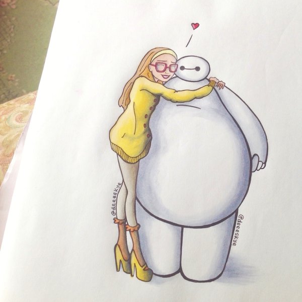 Белые персонажи из мультиков