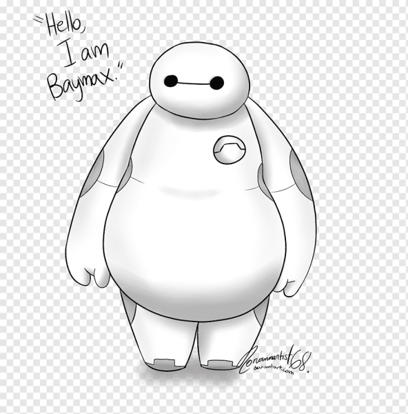 Беймакс рисунок