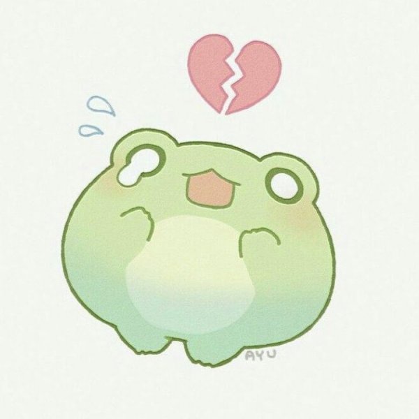 Кавайная лягушка