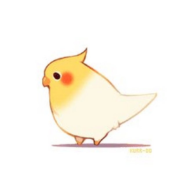 Канарейка милый арт
