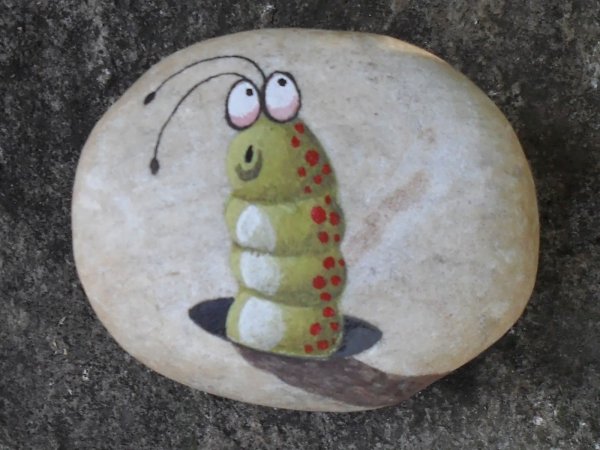 Рисуем на камнях