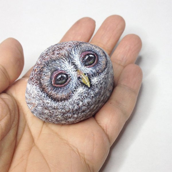 Роспись на камнях