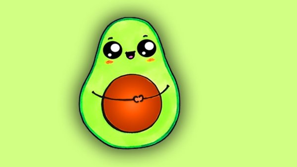 Заставка авокадо