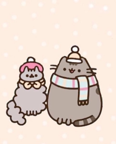 Кот Пушин новый год