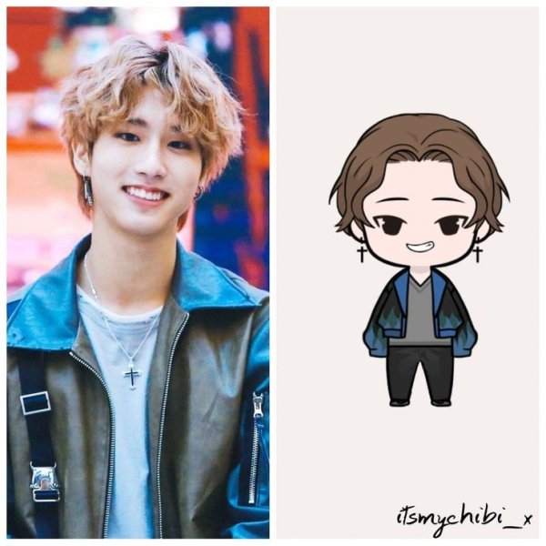 Джисон Stray Kids Chibi
