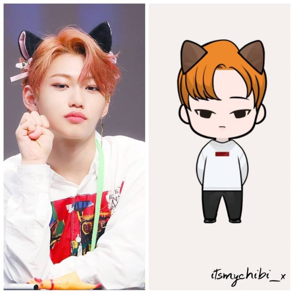 Stray Kids Чиби Феликс