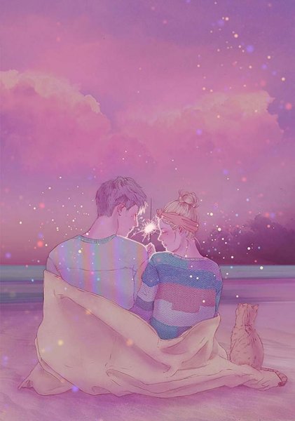 Романтические рисунки