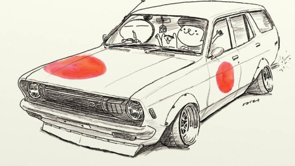 Зарисовки машин JDM