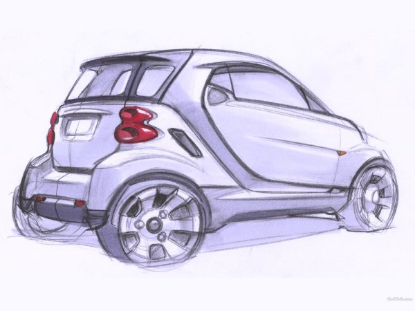 Акварельные машинки