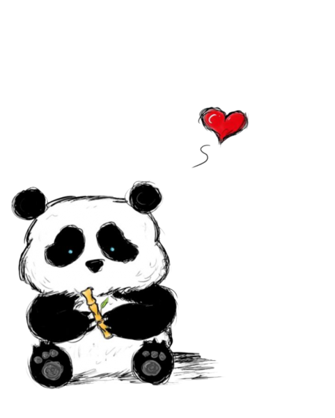 Красивые рисунки панды