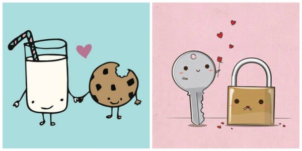 Лучшие подруги для срисовки