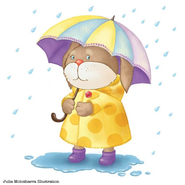 Зонтики мультяшные