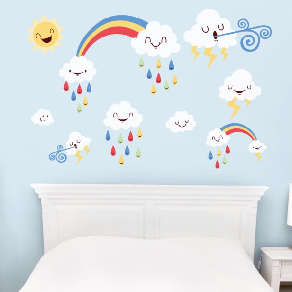 Милые рисунки на стену