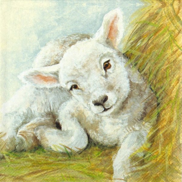 Салфетки для декупажа козы