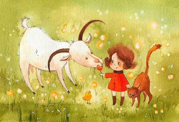 Иллюстратор Виктория Кирдий