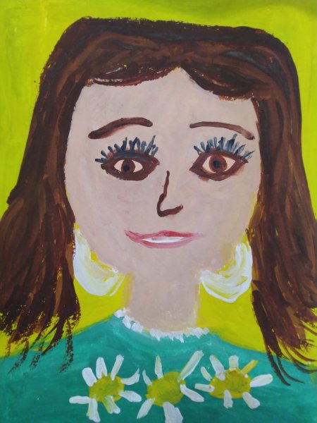 Рисунок на тему мама