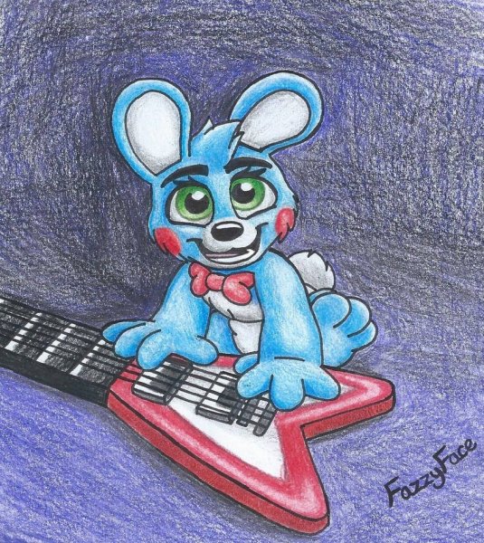 Бонни рисунок крутой