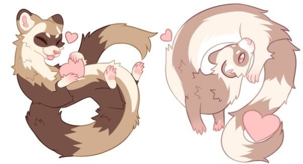Влюбленные котики арт