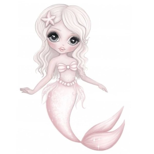 Рисунки милых русалок