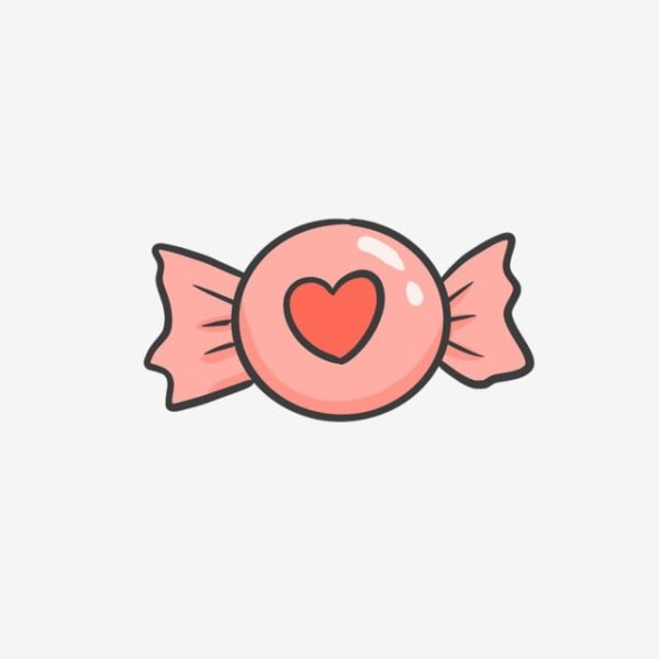 Милые конфетки для срисовки