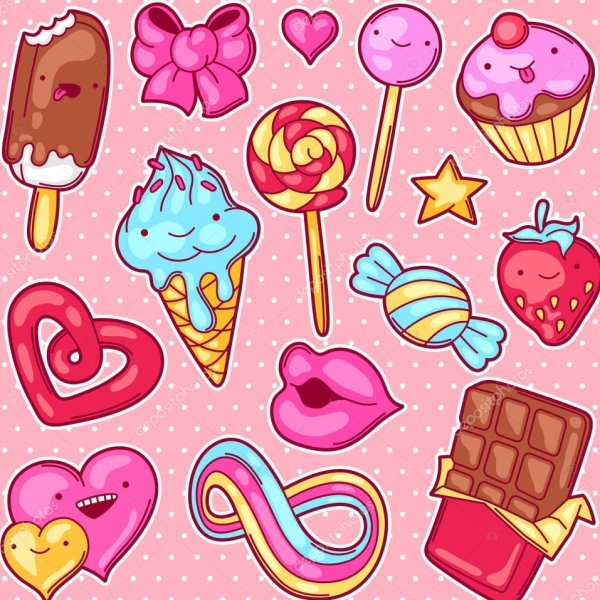 Рисуночки конфетки