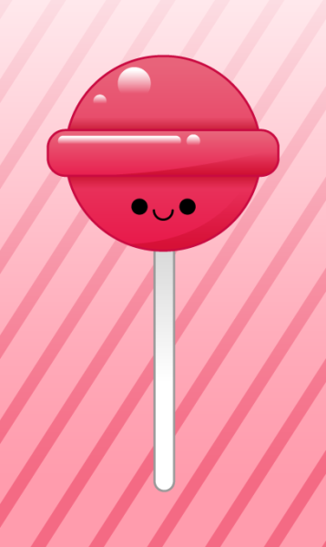 Нарисовать конфету