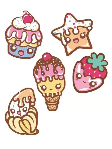 Рисунки для срисовки еда