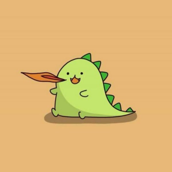 Динозаврики Минимализм