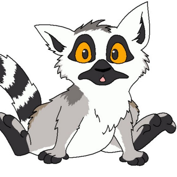 Лемуры мультяшные