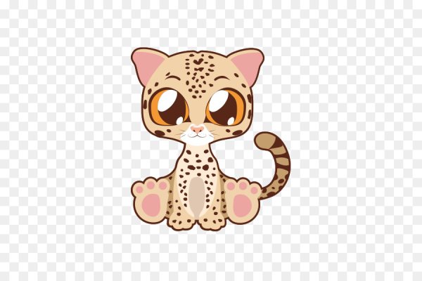 Оцелот рисунок