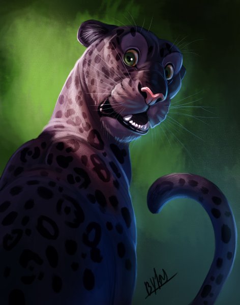 Пантера Багира аниме