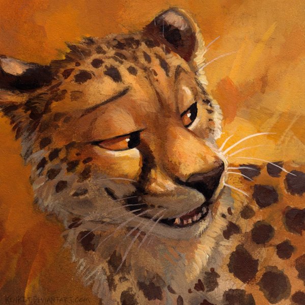 Гепард арты