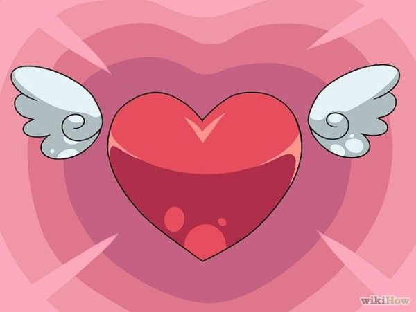 Сердечко мультяшное