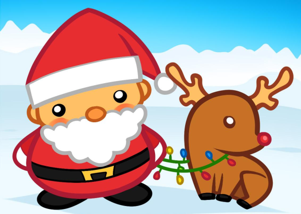 Дед Мороз мультяшный