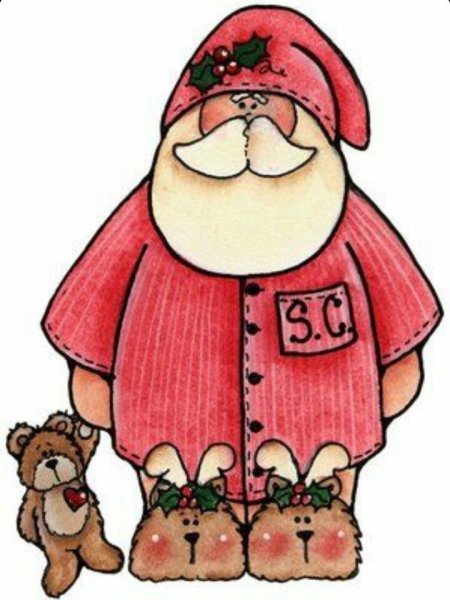 Дед Мороз рисунок