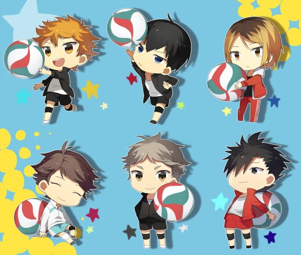 Аниме волейбол Чиби