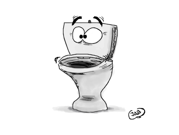 Унитаз мультяшный