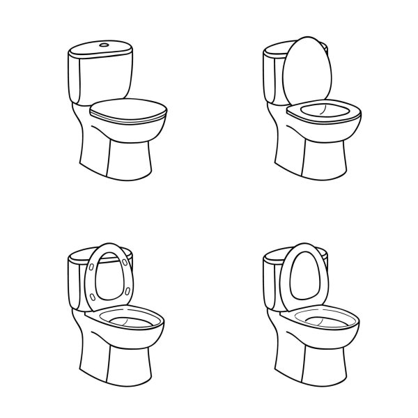 Унитаз рисунок смешной