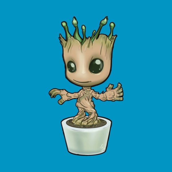 Марвел Грут Чиби