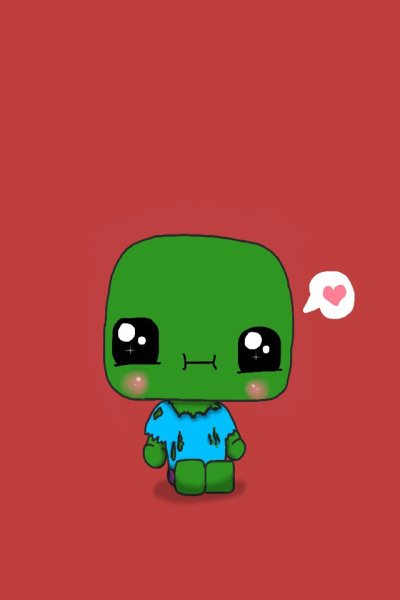 Милый зомби из МАЙНКРАФТА