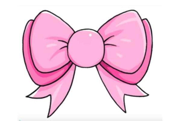 Бантик мультяшный