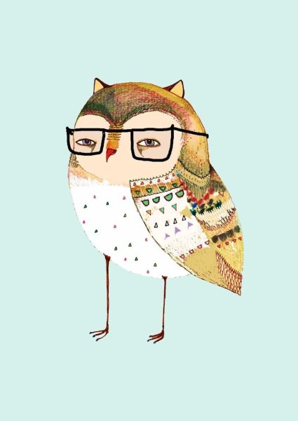 Совушка в очках