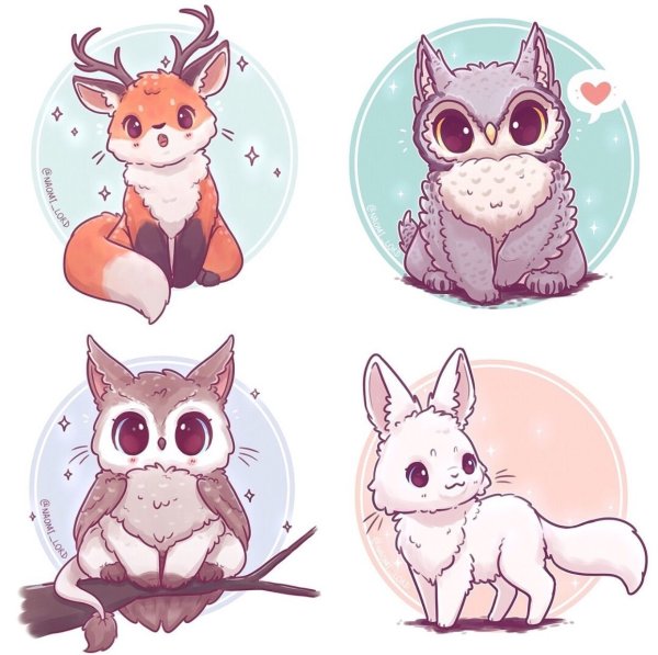 Модные рисунки