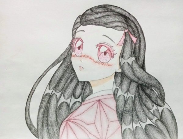 Nezuko карандашом