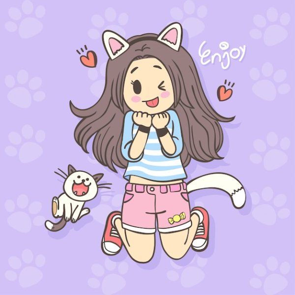 Аниме рисунки цветными карандашами