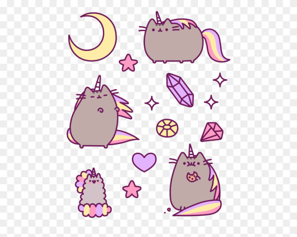 Кавай котик Пушин