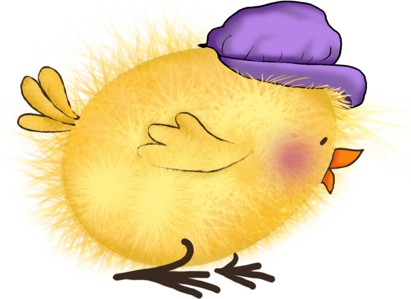 Смешные цыплята рисунок