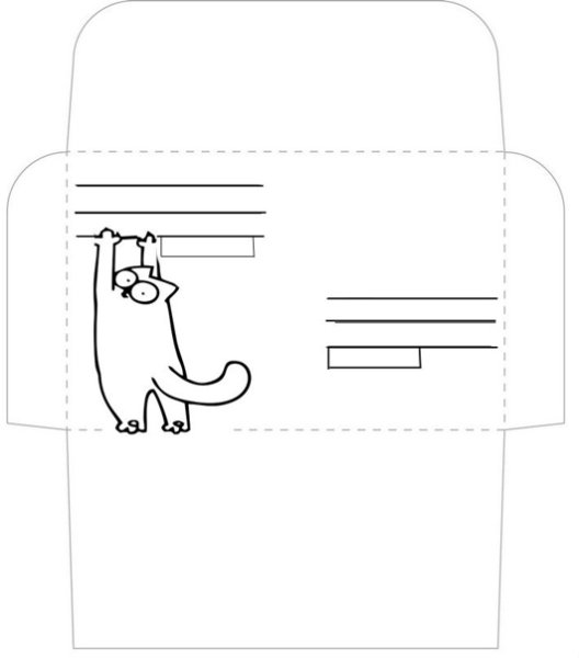 Красивые конверты для писем