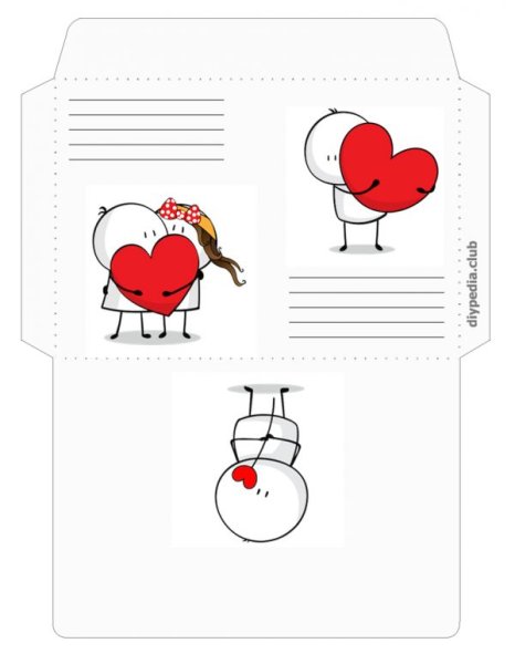 Конвертики для распечатки